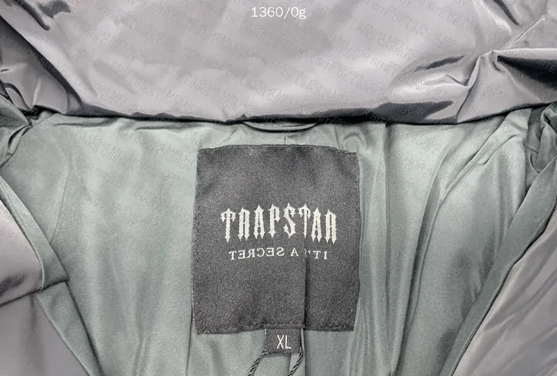 Puffer Trapstar Stone Gray