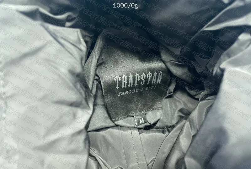 Trapstar Stone Gray Puffer Feminine (with Measurements) 5