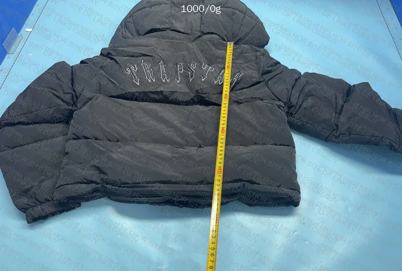 Trapstar Stone Gray Puffer Feminine (with Measurements) 6