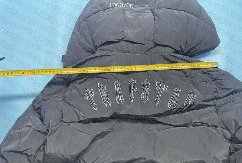 Trapstar Stone Gray Puffer Feminine (with Measurements) 8