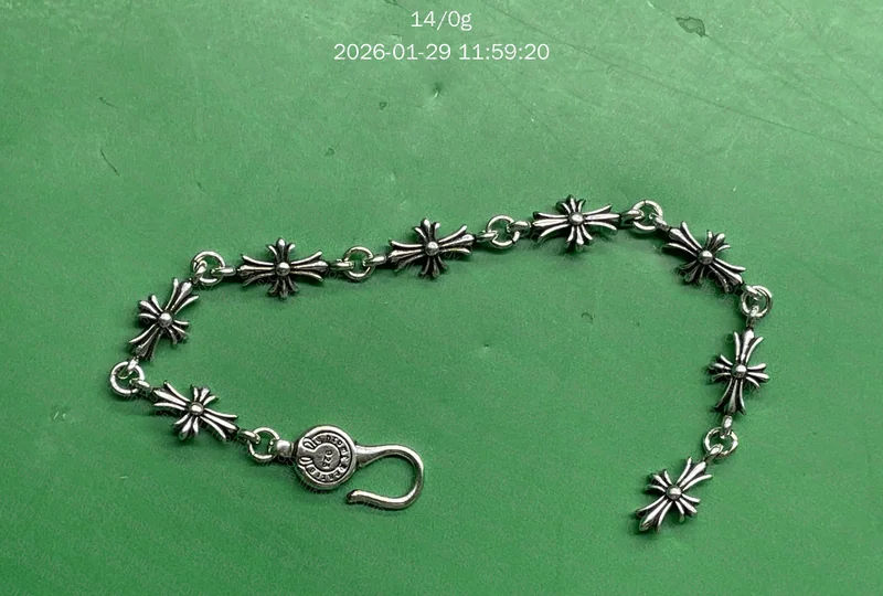 Pulseira Chrome hearts 2