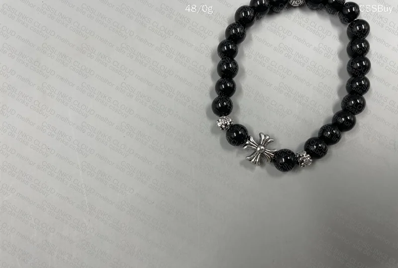 Chrome Hearts Black Pearl Bracelet 2