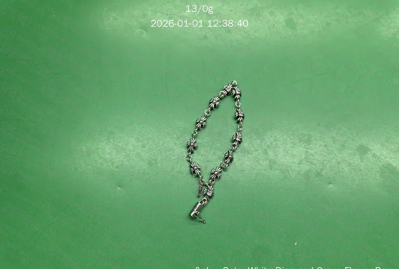 Pulseira Chrome Hearts prata 2