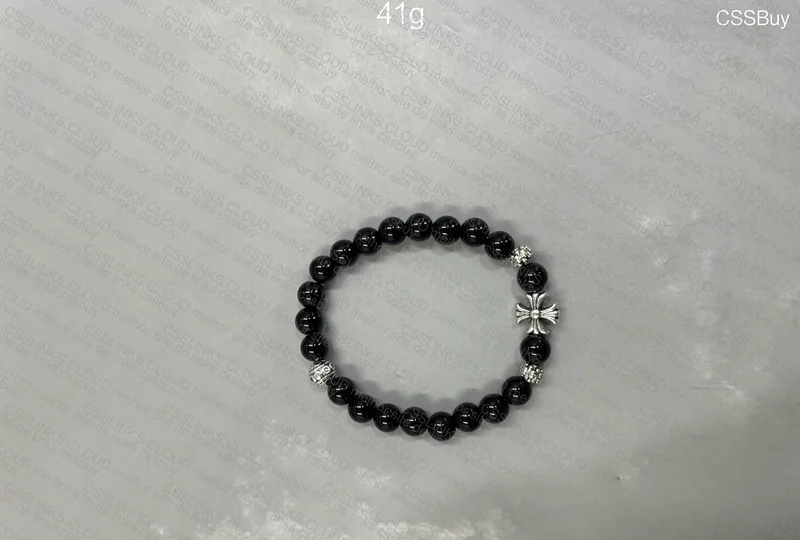Chrome Hearts Onyx Bracelet 2