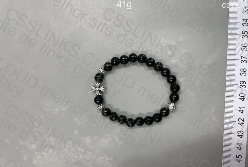 Chrome Hearts Onyx Bracelet 4