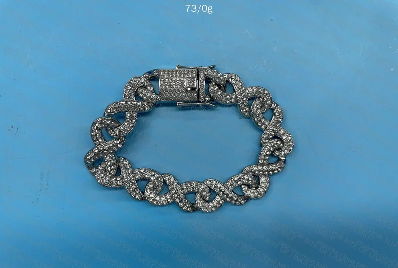 Infinite Link Studded Bracelet 2