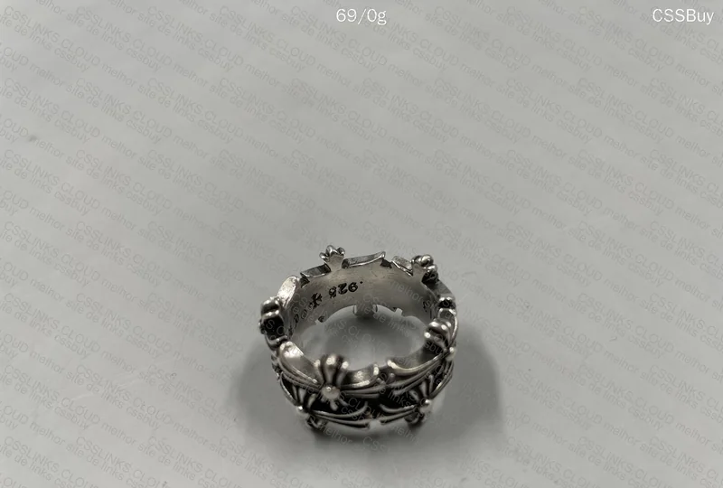 Chrome Hearts Bracelet and Ring 5