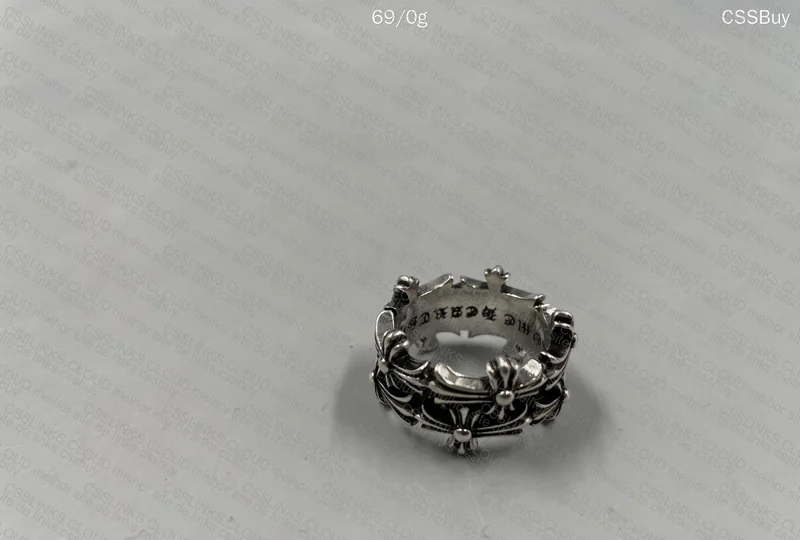 Chrome Hearts Bracelet and Ring 6