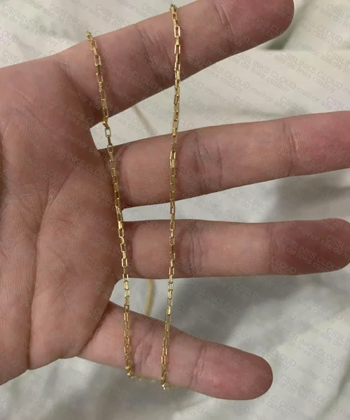Gold Bracelet and Chain 3
