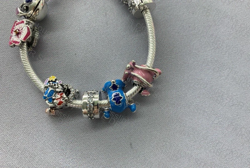 Pandora x Disney Stitch 925 Silver Bracelet 6