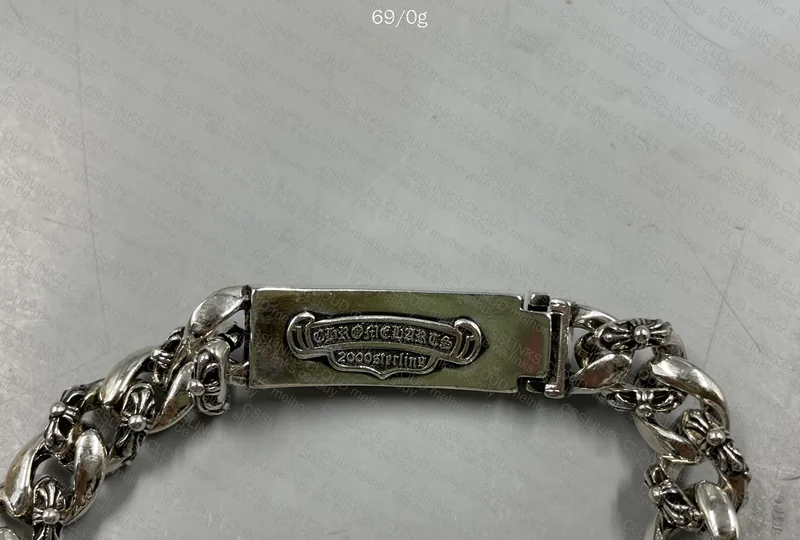 Chrome Hearts Silver Bracelet 2