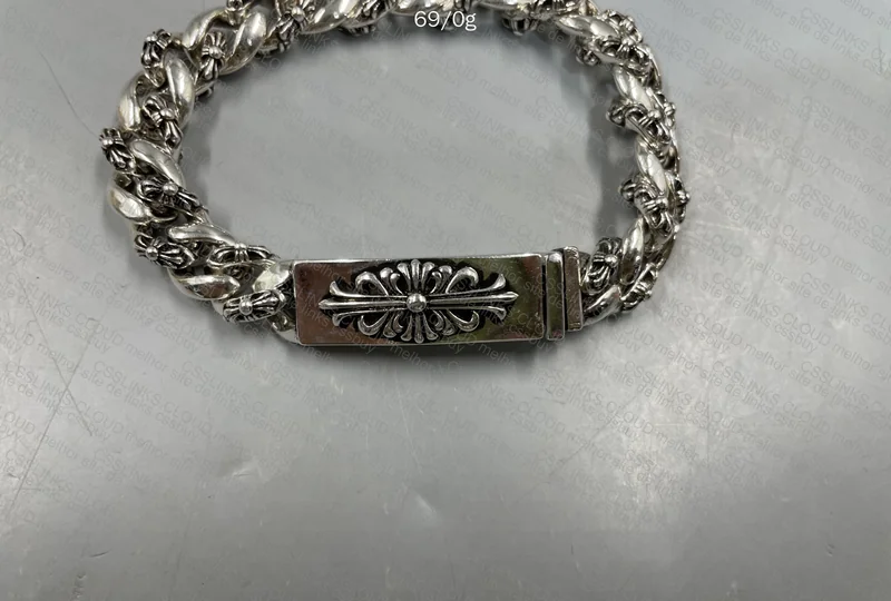 Chrome Hearts Silver Bracelet 3