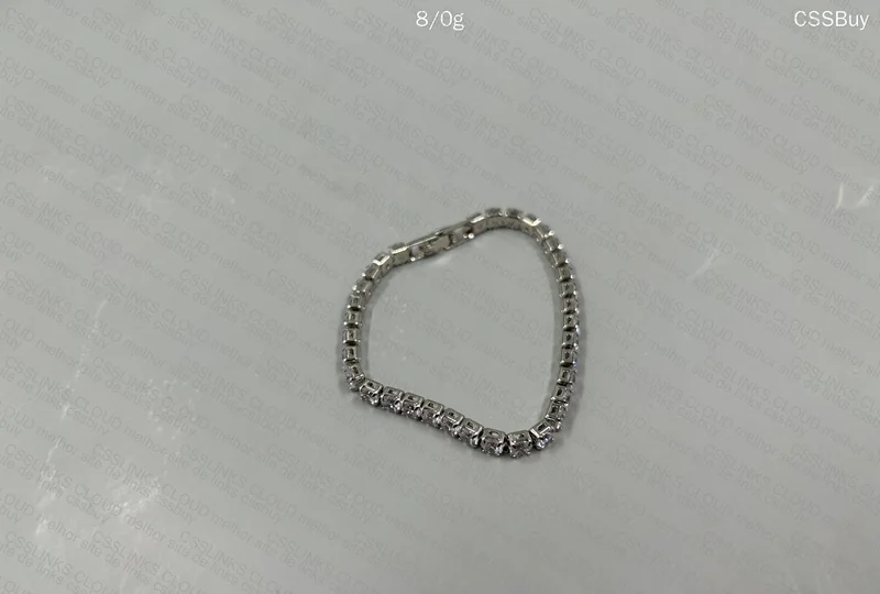 Zircon Silver Bracelet