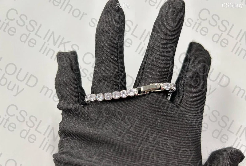 Zircon Silver Bracelet 4