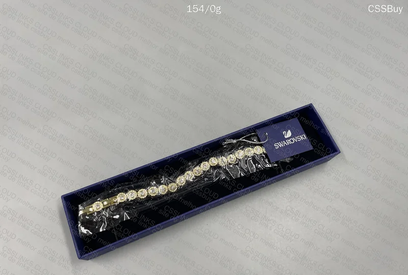 Swarovski Angelic Bracelet (Silver and Gold) 3
