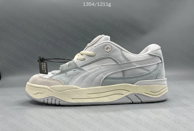 Puma 180 White Gray 5
