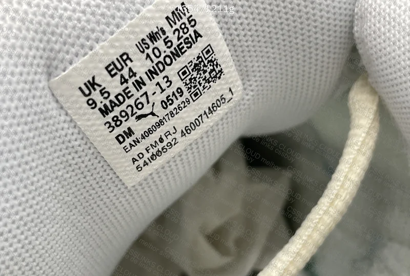Puma 180 White Gray 7