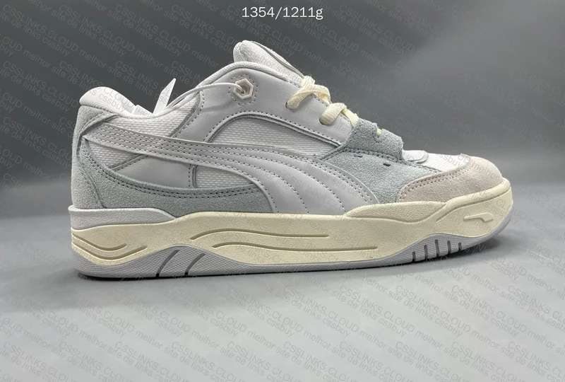 Puma 180 White Gray 8