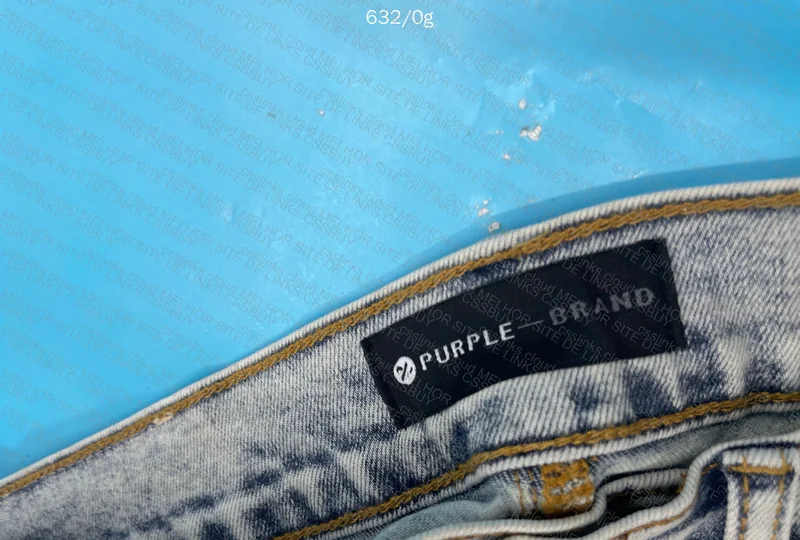 Purple Jeans (With Measurements)