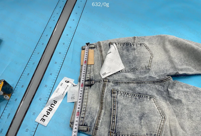 Purple Jeans (With Measurements) 7
