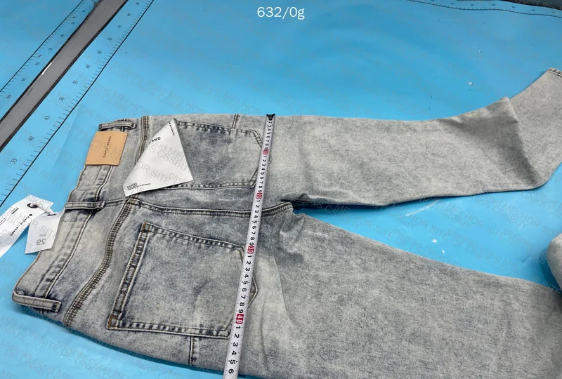 Purple Jeans (With Measurements) 8