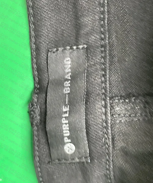 Black Purple Jeans 3
