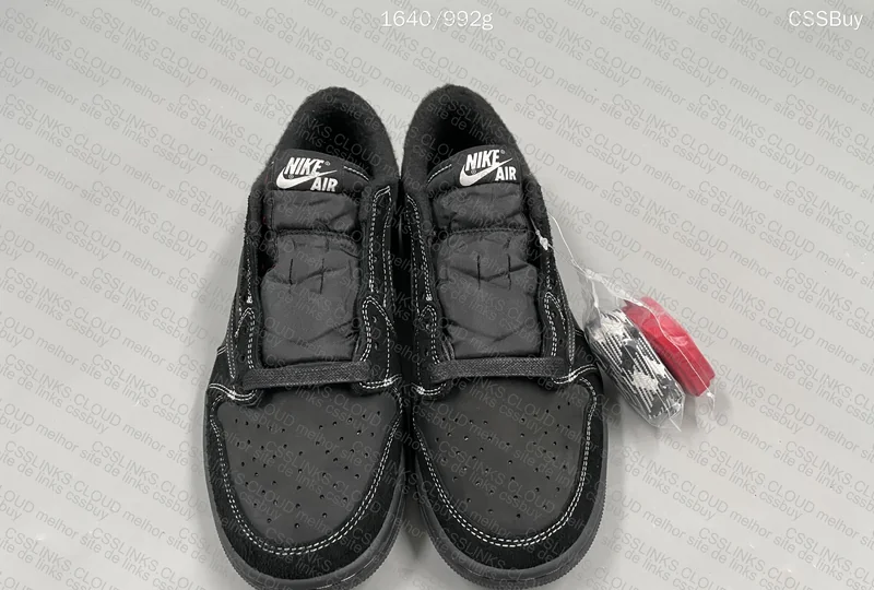 [QC] Air Jordan 1 Low Black Phantom FK