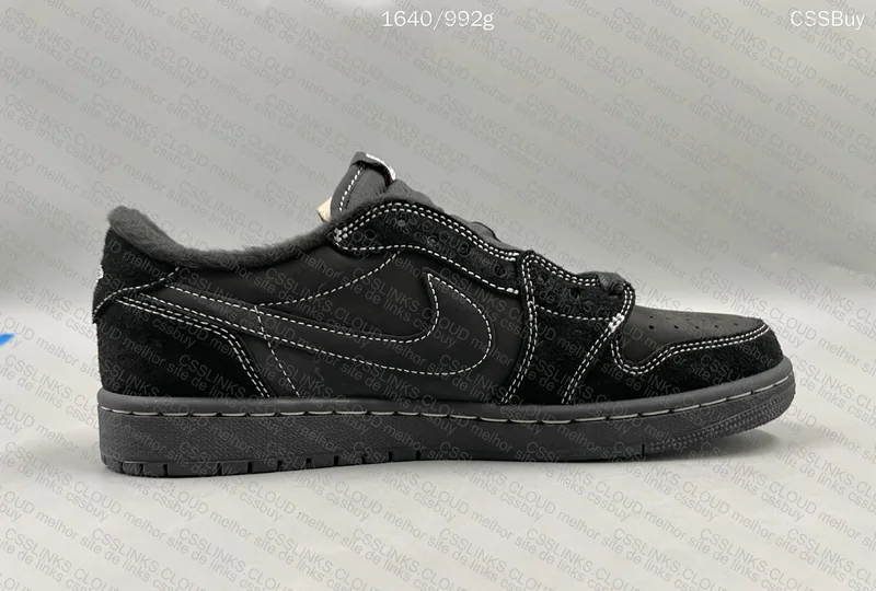 [QC] Air Jordan 1 Low Black Phantom FK 3