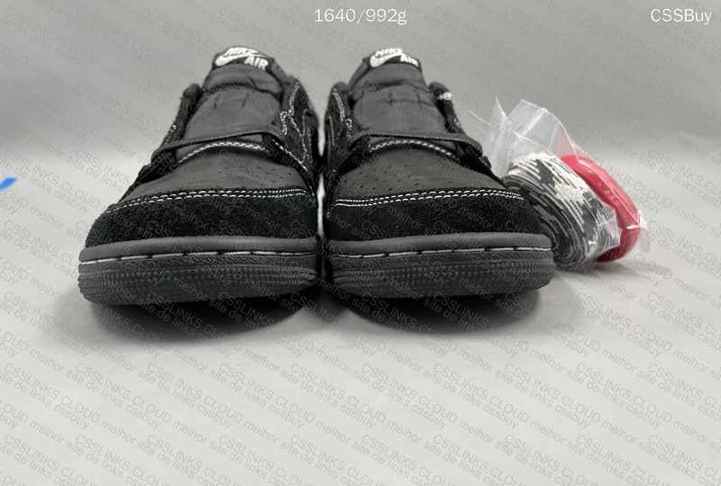 [QC] Air Jordan 1 Low Black Phantom FK 4