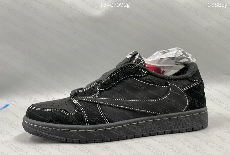 [QC] Air Jordan 1 Low Black Phantom FK 5