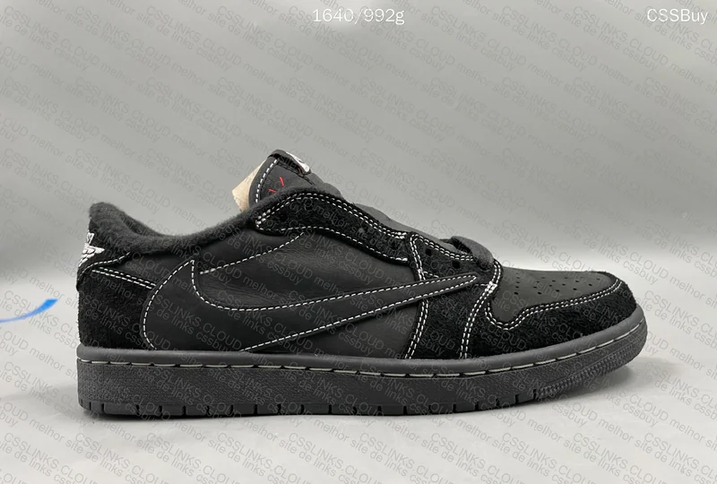 [QC] Air Jordan 1 Low Black Phantom FK 7
