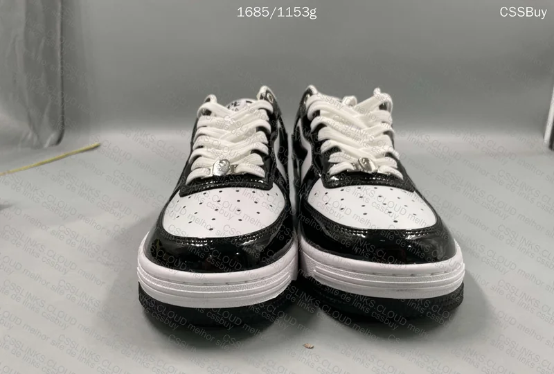 QC- Bapesta Sk8 Black 🐼 2