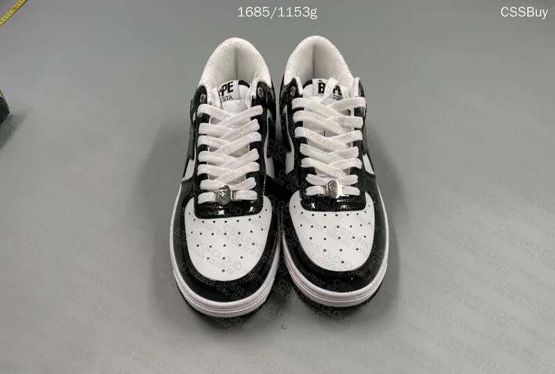 QC- Bapesta Sk8 Black 🐼 3