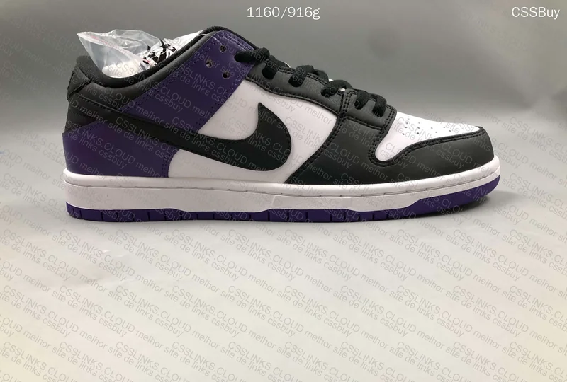 QC Dunk SB low court purple 7