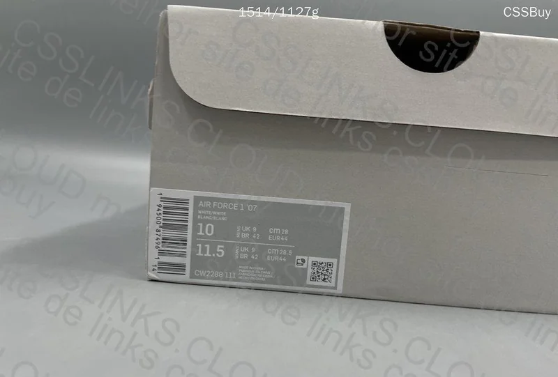 QC Nike Air Force 1 Low White CLASSIC [AF1] 5