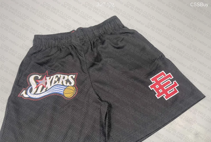 QC | Shorts Eric Emanuel Black 76ers. GL?