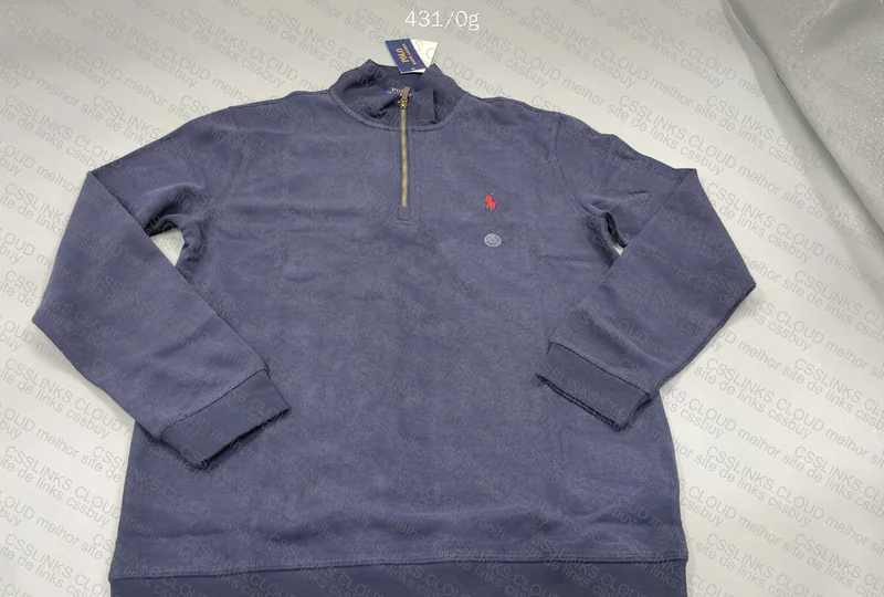Ralph Lauren Quarter Zip with Measurements