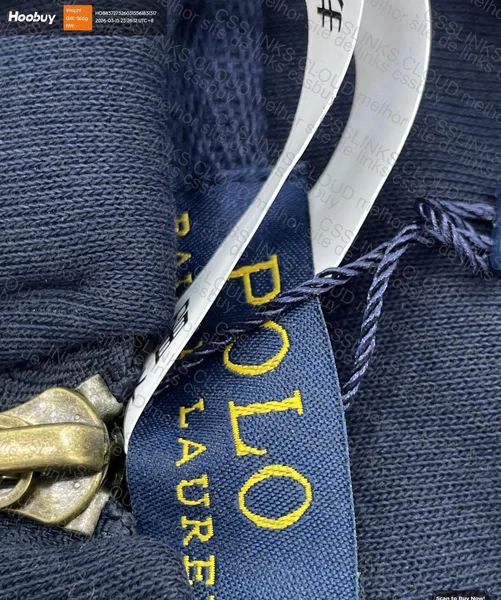 Quarter-Zip Azul Marinho (Logo Vermelha) - Ralph Lauren | RL TOTAL!