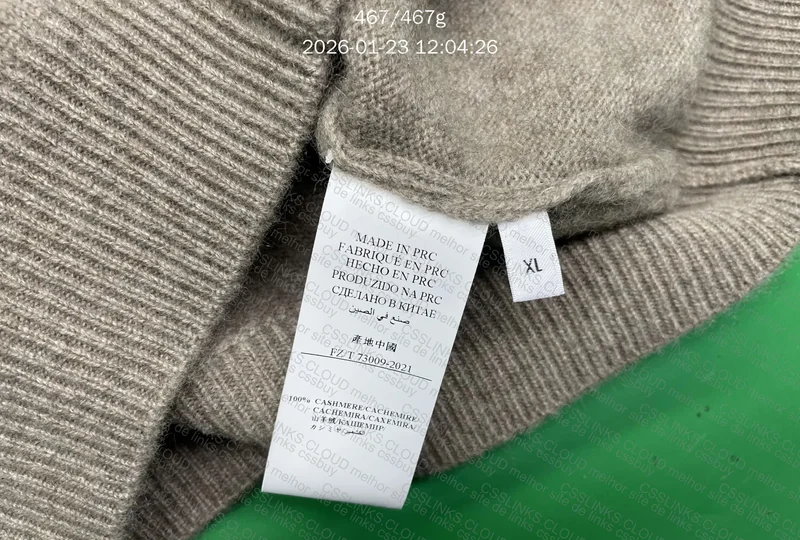 Quarter zip Loro piana Cashmere 3