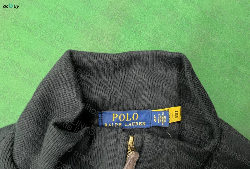 Quarter Zip Polo Ralph