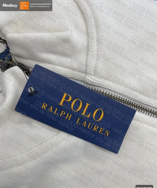Quarter Zip Polo Ralph Lauren (Damasco) | GL?? 5