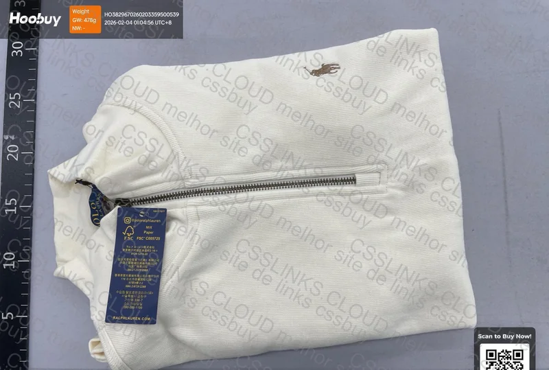 Quarter Zip Polo Ralph Lauren (Damasco) | GL?? 9
