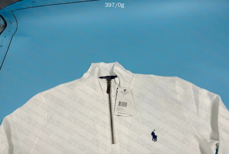 White Ralph Lauren Quarter Zip 3