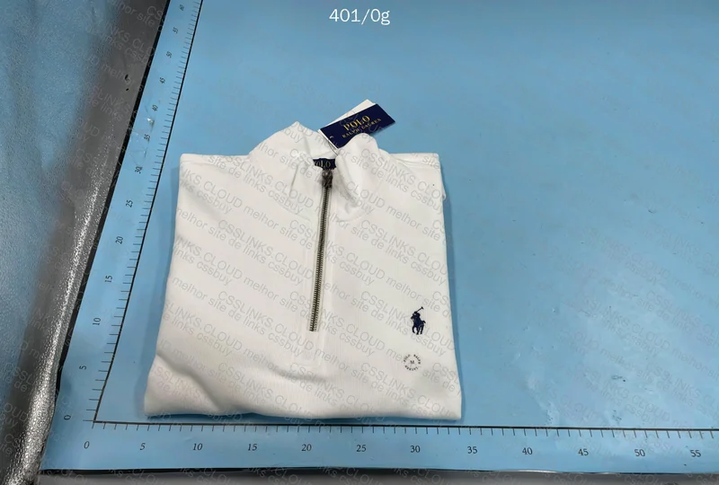 White Ralph Lauren Quarter Zip