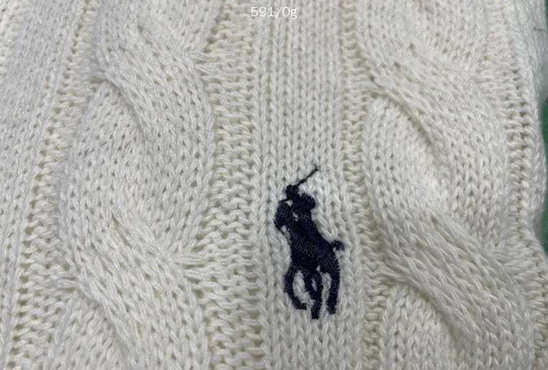 White Ralph Lauren Quarter Zip