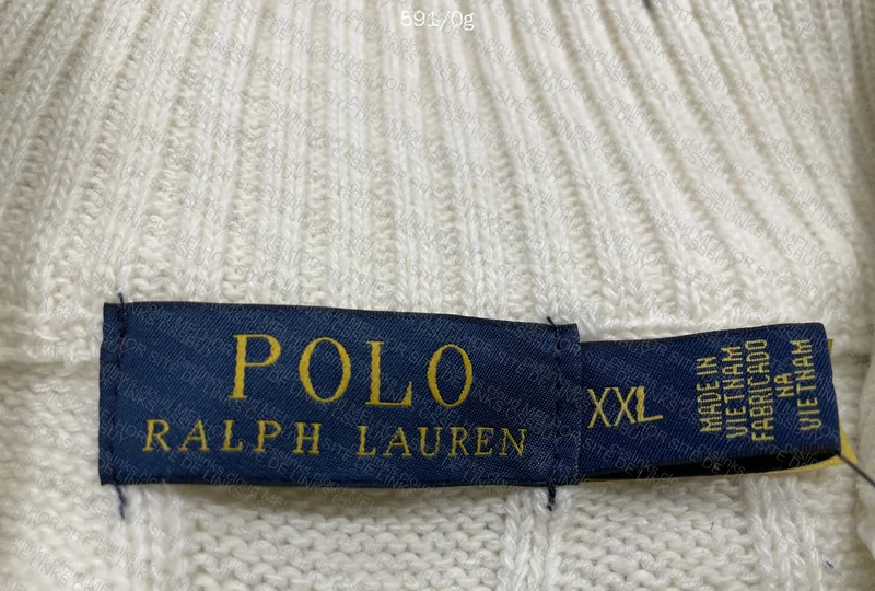 White Ralph Lauren Quarter Zip 2