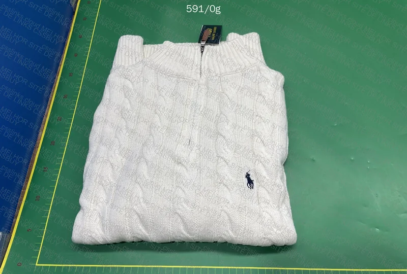 White Ralph Lauren Quarter Zip 3