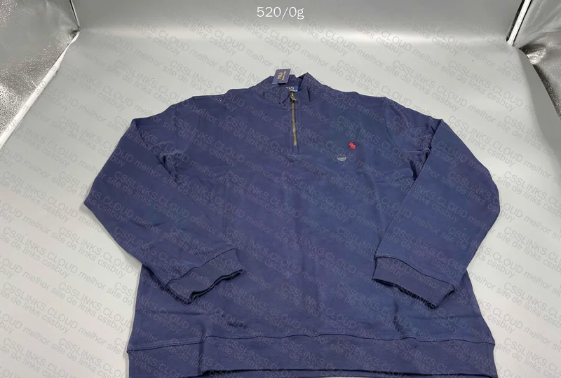 Ralph Lauren Quarter Zip with Measurements
