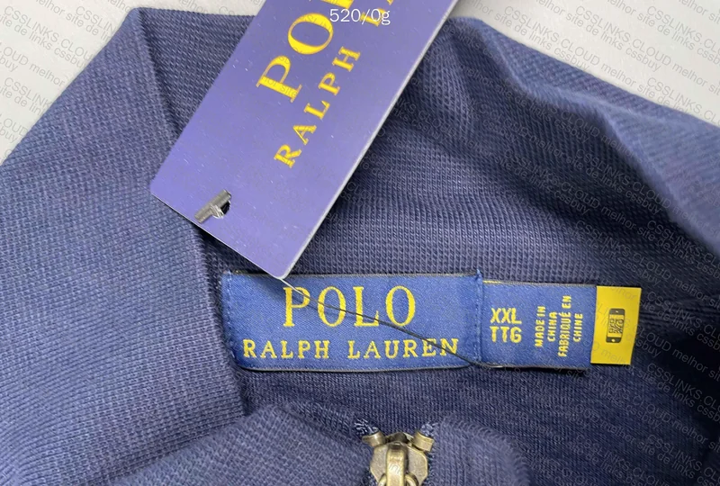 Ralph Lauren Quarter Zip with Measurements 4
