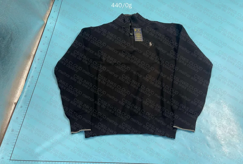 Ralph Lauren Quarter Zip (with Measurements)